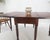Wood Solid Walnut Board Antique Drop Leaf Dining Center Console Table Clean! For Sale - Image 7 of 17