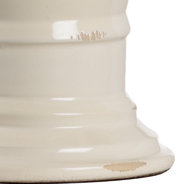 Hand sculpted, aged cream glazed italian ceramic. Designed by vietri. Due to the hand crafted nature of this product,...