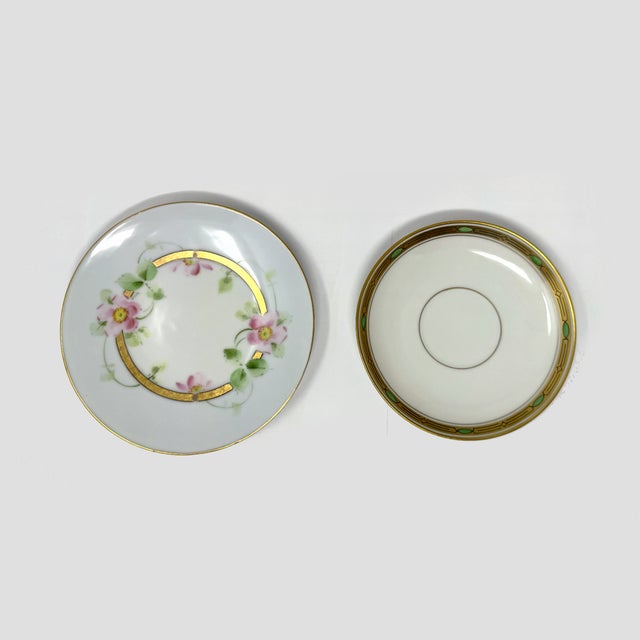 Early 20th Century Vintage Pickard Decorator Studio Hand-Painted Porcelain Plates & Bowls - 7 Pieces For Sale - Image 5 of 11