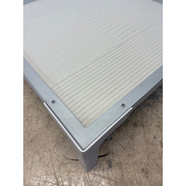 Enzo Berti Glass and Steel "Dune" Coffee or Cocktail Table for La Palma, 1990s For Sale - Image 14 of 15