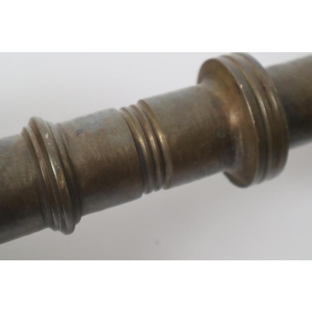 Large Art Deco Bronze Candleholder, Germany, 1930s For Sale - Image 12 of 13