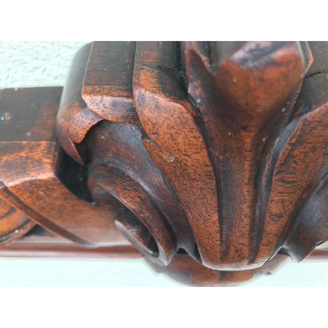 Historic Walnut Pediment For Sale - Image 17 of 18