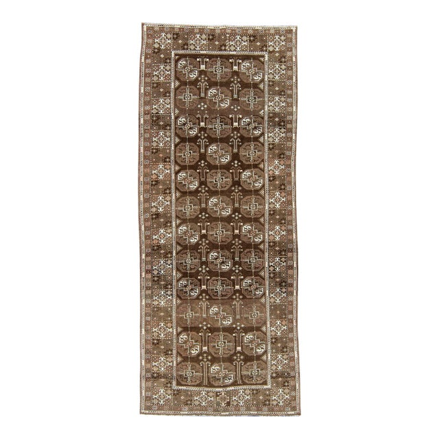Turkish Vintage Rug 4'1" x 9'11" #20709 For Sale