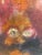 Paint Enrique Zavala Aguilar Mexican Artist Original 1960s Abstract Painting For Sale - Image 7 of 10