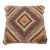 Arteverk Handwoven Afghan Kilim Pillow — Red & Blue Diamonds For Sale