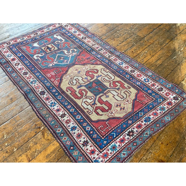Antique Caucasian Chondoresk Rug, 1890s For Sale - Image 5 of 18