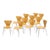 Model 3107 Chairs by Arne Jacobsen for Fritz Hansen, 1990s, Set of 11 For Sale - Image 9 of 9