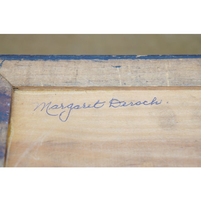 Antique Victorian Oak Grand Tour Box Neoclassical Inlay Greek Key Vanity Drawer For Sale - Image 13 of 16