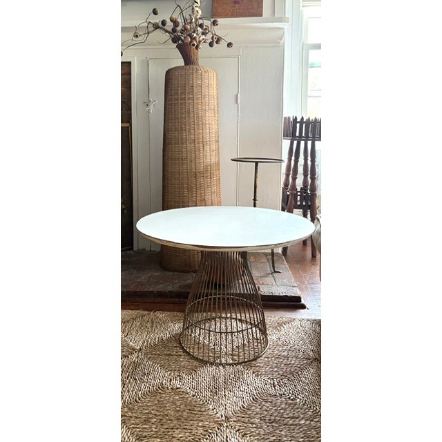 Warren Platner Mid Century Warren Platner Style Side Table For Sale - Image 4 of 13