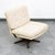 Mid Century Danish Modern Lounge Chair Tan Swivel Denmark Swivel Slatte Sweden For Sale - Image 9 of 11
