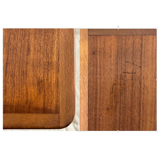 Vintage 1960s Dux of Sweden - 3 Teak All Original Early Design Stacking Tables For Sale - Image 11 of 12