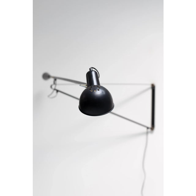 Metal Wall Lamp by Paolo Rizzatto for Arteluce, 1980s For Sale - Image 7 of 12