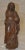 Continental Carved Walnut Figure For Sale - Image 4 of 4