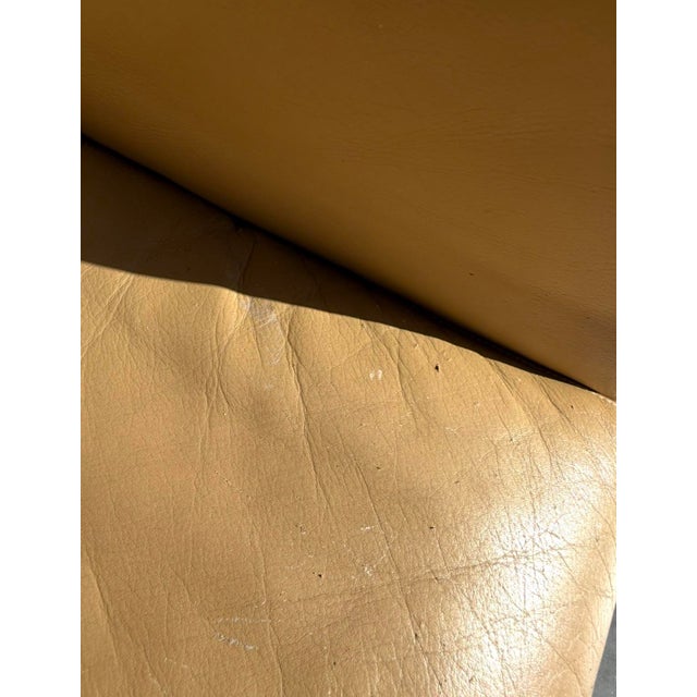 Wood Mid Century Afra & Tobia Scarpa for Gavina Bastiano Leather & Rosewood Club Chair For Sale - Image 7 of 14