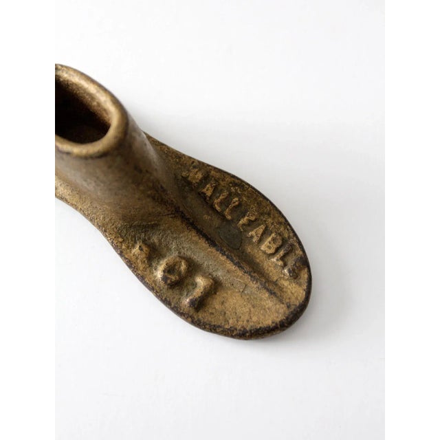 Antique Cast Iron Shoe Form For Sale - Image 6 of 8