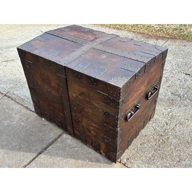 1850s English Steamer Trunk Silver Chest Owned by Royal Jewellers to Queen Victoria For Sale - Image 12 of 17