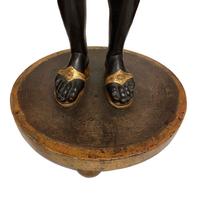 Neoclassical Sculpture of Circe, Early 1800s, Pinus Cembra For Sale - Image 5 of 11