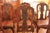 Set of Six Dining Chairs With Leather Seats, Portuguese or Spanish Rococo, 18th Century For Sale - Image 6 of 18