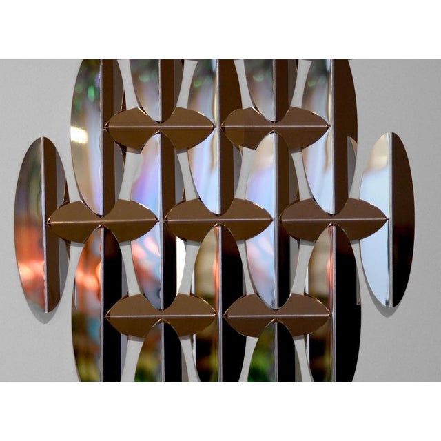 Not Yet Made - Made To Order Large Wall Mirror in Polished Aluminum by Martens & Visser For Sale - Image 5 of 6