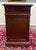Antique French Marble Top Chest Side or End Table Nightstand Barley Twist Oak For Sale - Image 18 of 18