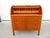 Mid Century Swedish Teak Roll Top Secretary Desk by Egon Ostergaard ~ Scandinavian or Danish Modern Style ~ Vintage Dresser For Sale - Image 9 of 18