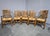 Brown Golden Oak Ladder Back Dining Chairs, 1920, Set of 8 For Sale - Image 8 of 8