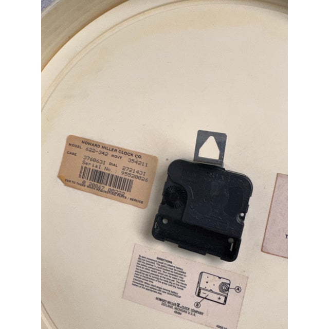 Howard Miller Museum Clock For Sale - Image 11 of 12