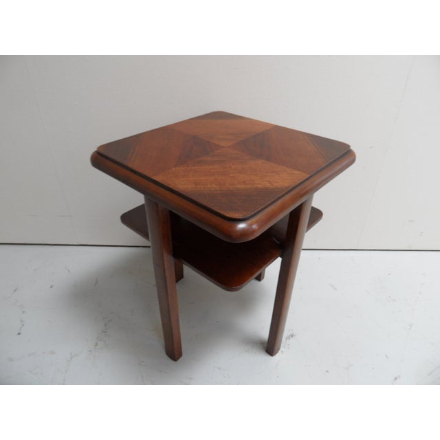 Art Deco Walnut Coffee Table, 1890s For Sale - Image 10 of 10