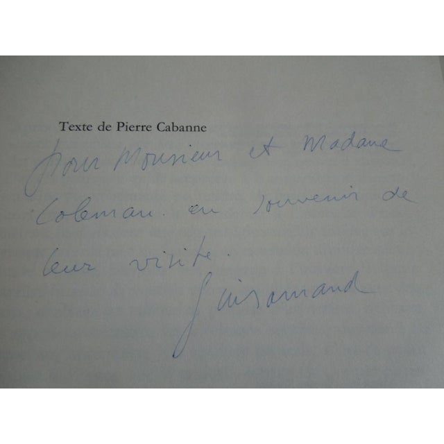 Mid-Century Modern 1973 'Guiramand' Inscribed by the Artist - Mid Century French Abstract Expressionist For Sale - Image 3 of 10