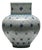 Handmade Ceramic Large Iznik Vase Monumental Size Golden Horn (Halic) Style Scroll Pattern For Sale