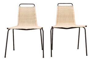 Set of PK 1 Side Chairs bz Poul Kjaerholm for E. Kold Christensen, 1955