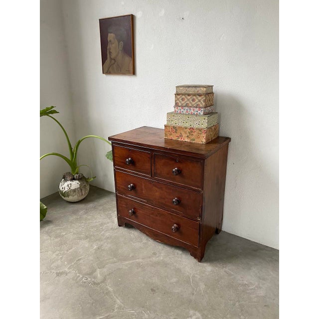 19th Century English Chest of Drawers, 1890s For Sale - Image 4 of 18