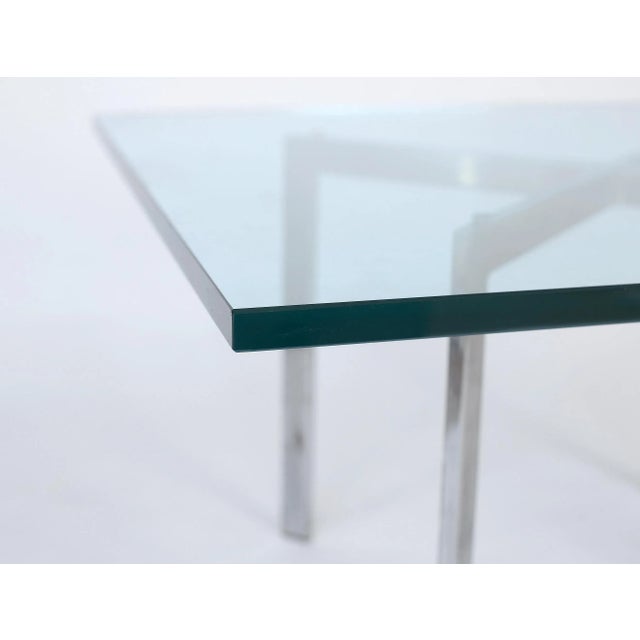 Ludwig Mies van der Rohe Vintage Barcelona Style Coffee Table For Sale - Image 4 of 14