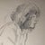 Modern Benjamin II Vautier, Thoughtful Woman, Graphite on Paper For Sale - Image 3 of 9