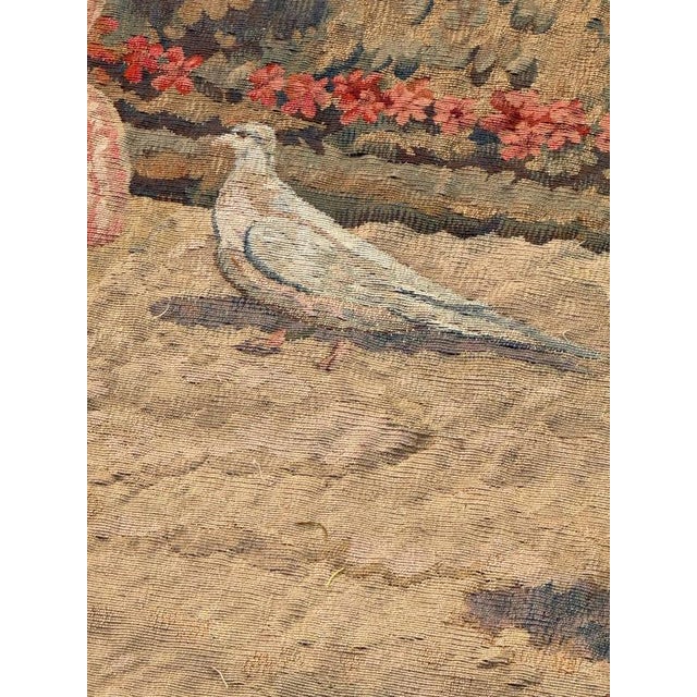 Antique French Silk Beauvais Tapestry by Georges Leroux, 1930s For Sale - Image 9 of 18