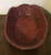 Japanese Antique Japanese Red Lacquer Carved Wood Basketweave Centerpiece Bowl For Sale - Image 3 of 13