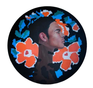 Natasha Lelenco, Currency #3, 2019, Painting on Plywood
