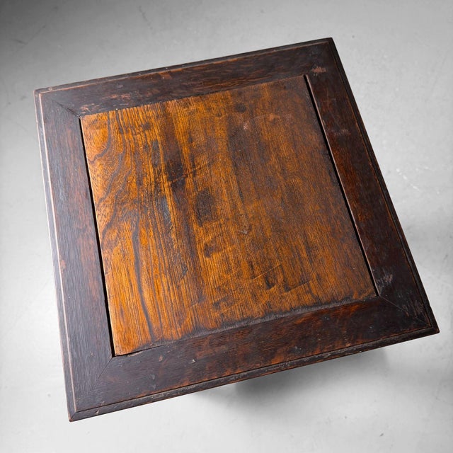 Japanese Wooden Plant Stand with Two Tiers, 1930s For Sale - Image 13 of 16