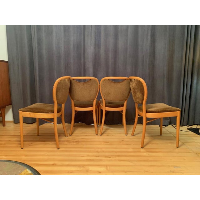 Wood Chairs from Spahn Stadtlohn, Germany, 1970s, Set of 4 For Sale - Image 7 of 16