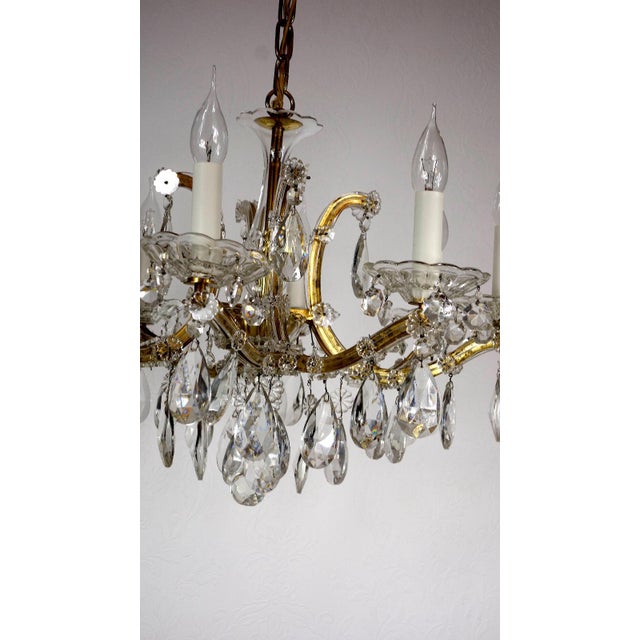Mid-Century Modern Maria Theresia 8-Light Chandelier from Palwa, 1960s For Sale - Image 3 of 13