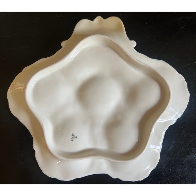 Limoge Oyster Plate for Haviland Co. For Sale - Image 11 of 12