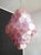 Large Vintage Italian Murano Chandelier with Pink Alabaster Disks, 1990s For Sale - Image 4 of 18