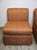 Pair of Drexel Heritage Oversized Slipper Lounge Chairs in Rust & Olive Stripe, 2006 For Sale In Raleigh - Image 6 of 12