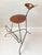 Wood Danish Smokers Side Table and Magazine Rack in Teak and String Iron, 1950s For Sale - Image 7 of 10