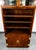 Mid Century Modern Cabinet Compact Display Scene One Henredon Campaign Dark Wood For Sale - Image 9 of 12