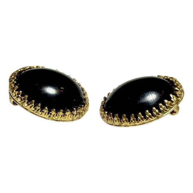 MCM Jewelry by French Designer Zoé Costé: Elegant Clip-on Earrings For Sale