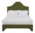 Nadine King Bedframe, Olive Velvet For Sale