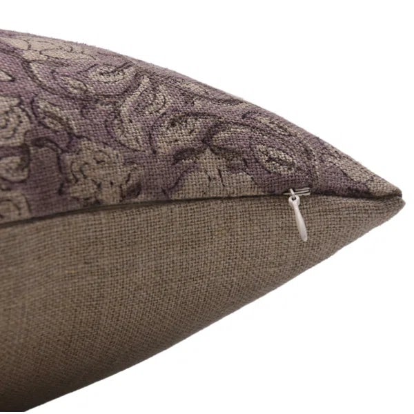 Contemporary Fabdivine Block Print Pillow Cover 22x22 Inch -Amritvela For Sale - Image 3 of 4