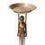 Brass 1920s Frankart Copper-Tone Nude “Sarcophagus Girl“ Figural Cocktail Smoker For Sale - Image 8 of 12
