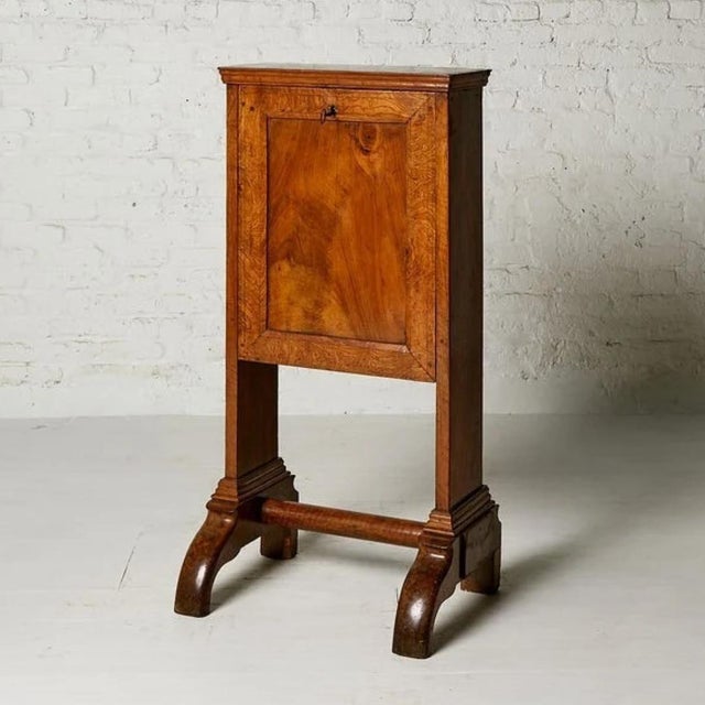 French 19th Century French Walnut Secretaire For Sale - Image 3 of 7